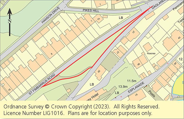 Lot: 139 - FREEHOLD LAND IN HIGHLY SOUGHT AFTER LOCATION WITH POTENTIAL AND LOVELY VIEWS - 